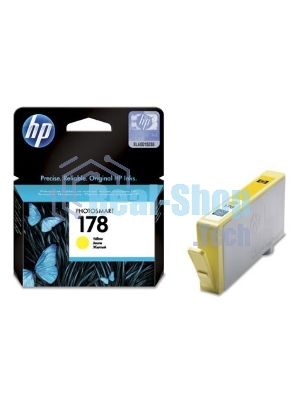 Картридж струйный HP №178 CB320HE желтый для HP C5383/C6383/B8553/D5463 (300 стр.)