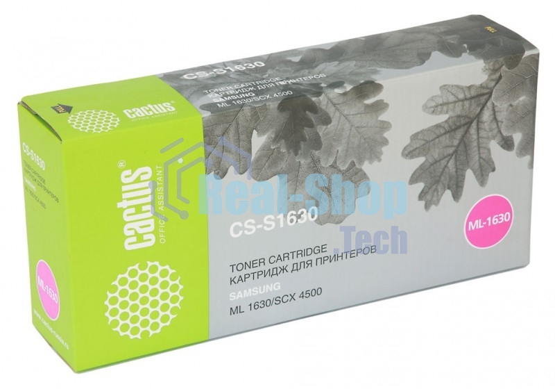 Картридж лазерный Cactus CS-S1630 (ML-1630) черный (2000 стр.) для SAMSUNG ML-1630, SCX-4500