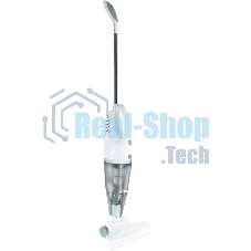 Пылесос вертикальный/ручной Mystery MVC-1127 белый, питание от сети, 800 Вт, уборка сухая, пылесборник 1.5 л