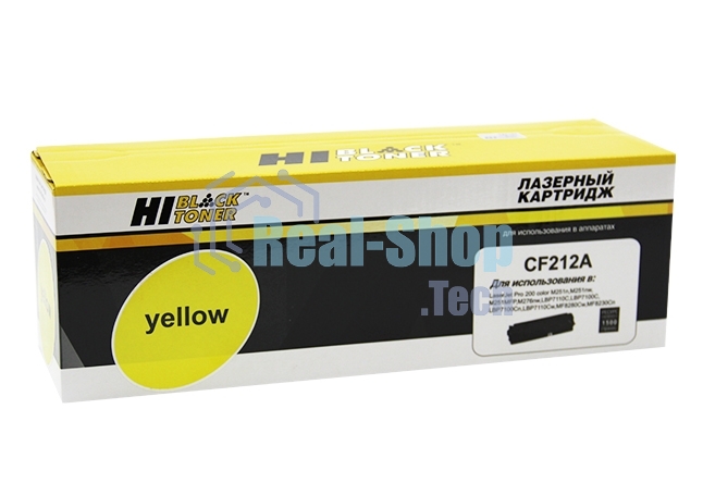 Картридж HP CLJ Pro 200 M251/MFPM276 (Hi-Black) №131A, CF212A, Y, 1,8К     