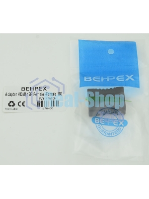 Адаптер аудио-видео HDMI (f)/HDMI (f) черный