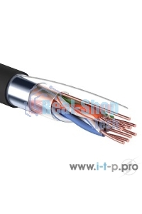 Кабель витая пара Rexant FTP 4PR 24AWG, cat.5e наружный (OUTDOOR) (бухта 305 м)