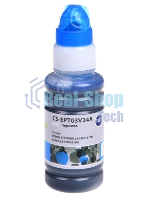 Чернила Cactus CS-EPT03V24A 101C, голубой, 70 мл для Epson L4150/L4160/L6160/L6170