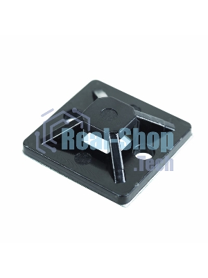 Площадка самоклеящаяся Rexant 30х30 мм, черная, упаковка 100 шт.