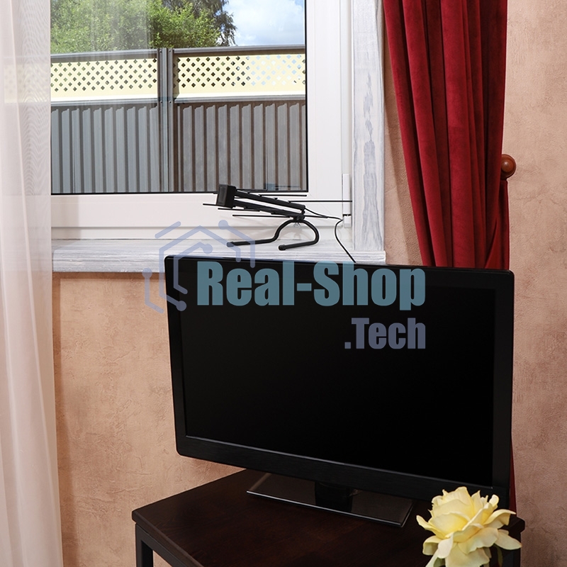 ТВ антенна комнатная для цифрового телевидения DVB-T2, RX-252 Rexant