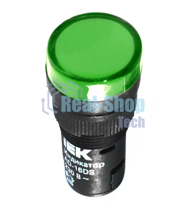Арматура светосигнальная AD-16DS 230В зел. ИЭК BLS10-ADDS-230-K06-16