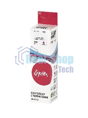 Контейнер с чернилами Sakura C13T09C34A (108M) для Epson, пурпурный, 70 мл.