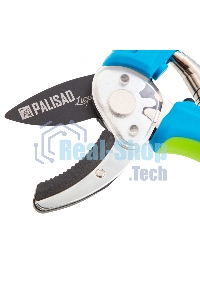 Секатор с наковальней Palisad LUXE 60484 обрезиненные рукоятки