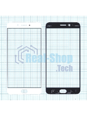 Защитное стекло для Oppo R9s Plus белый
