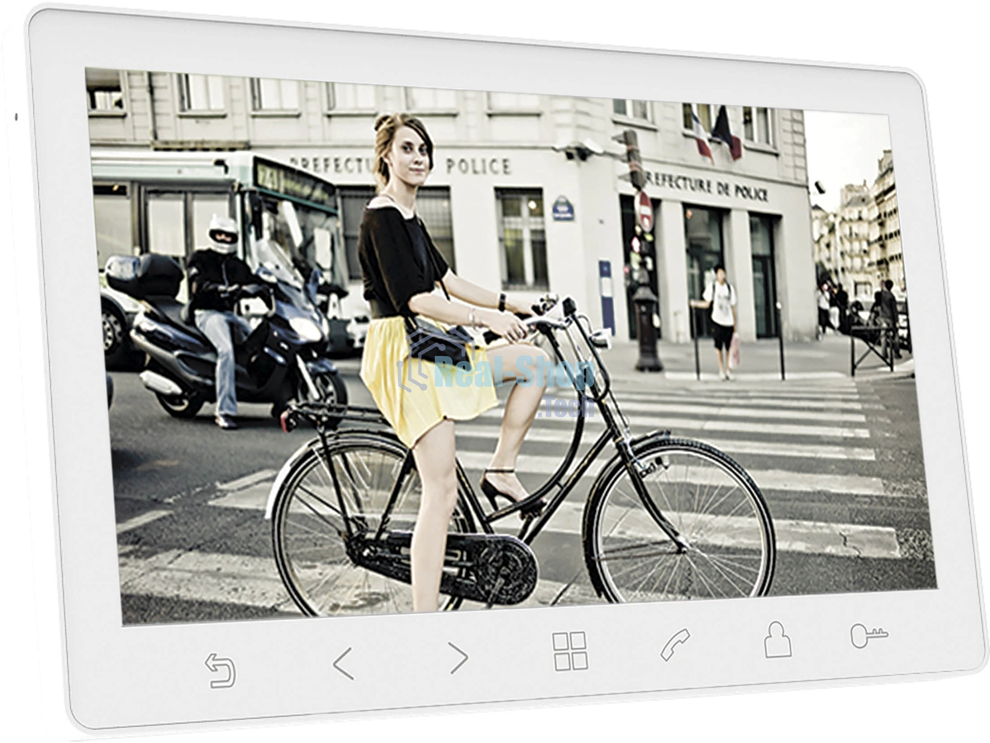 Видеодомофон Tantos Amelie Slim HD SE белый