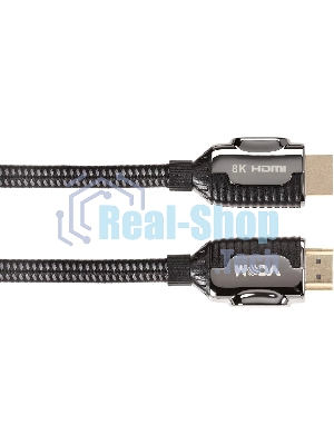 Кабель VCOM CG864-2M HDMI 19M/M,ver. 2.1, 8K@60 Hz 2m VCOM CG864-2M