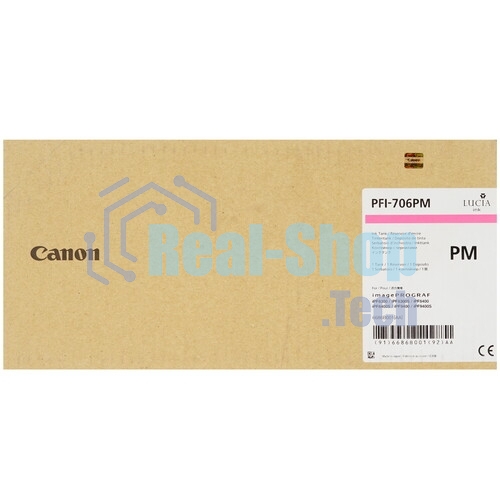 Картридж струйный Canon PFI-706 PM фото пурпурный для iPF8300S/8400/9400S/9400 (6686B001)