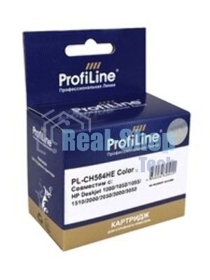 Картридж струйный ProfiLine PL-CH564HE №122XL для принтеров HP Deskjet 1000/1050/1055/1510/2000/2050/3000/3050 Color водные