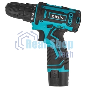 Дрель-шуруповерт Oasis ASB-12S /J/ 201, 12 В, 2 Ач, 30 Нм, щеточный