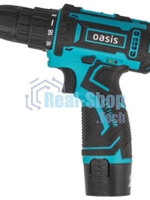 Дрель-шуруповерт Oasis ASB-12S /J/ 201, 12 В, 2 Ач, 30 Нм, щеточный
