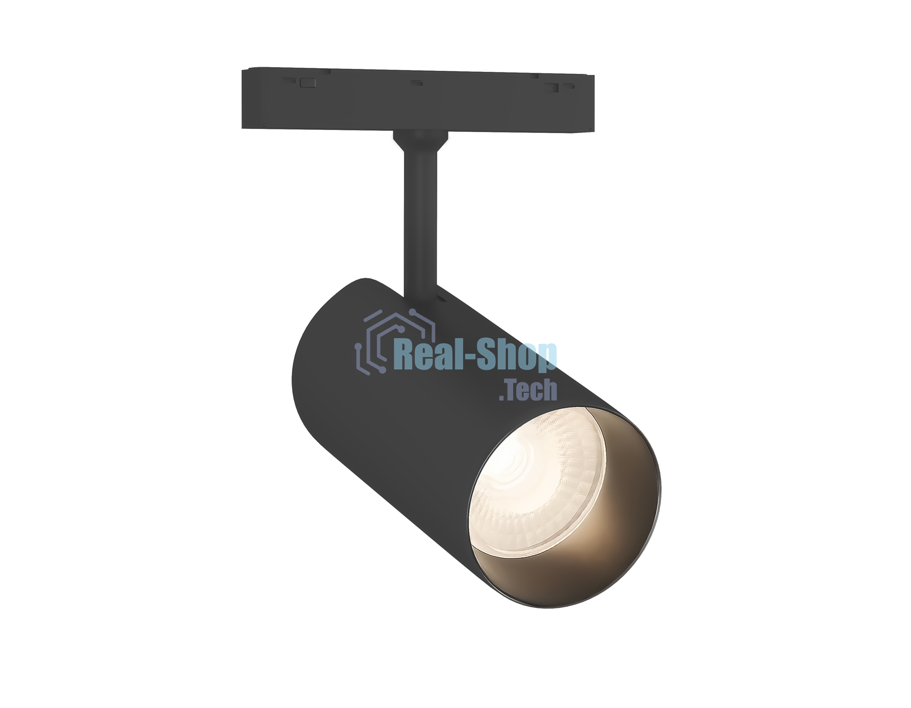 Трековый акцентный светильник Ambrella light GL4435 BK черный IP20 20W 3CCT 3000-6000K SMART 48V 24° D65*140