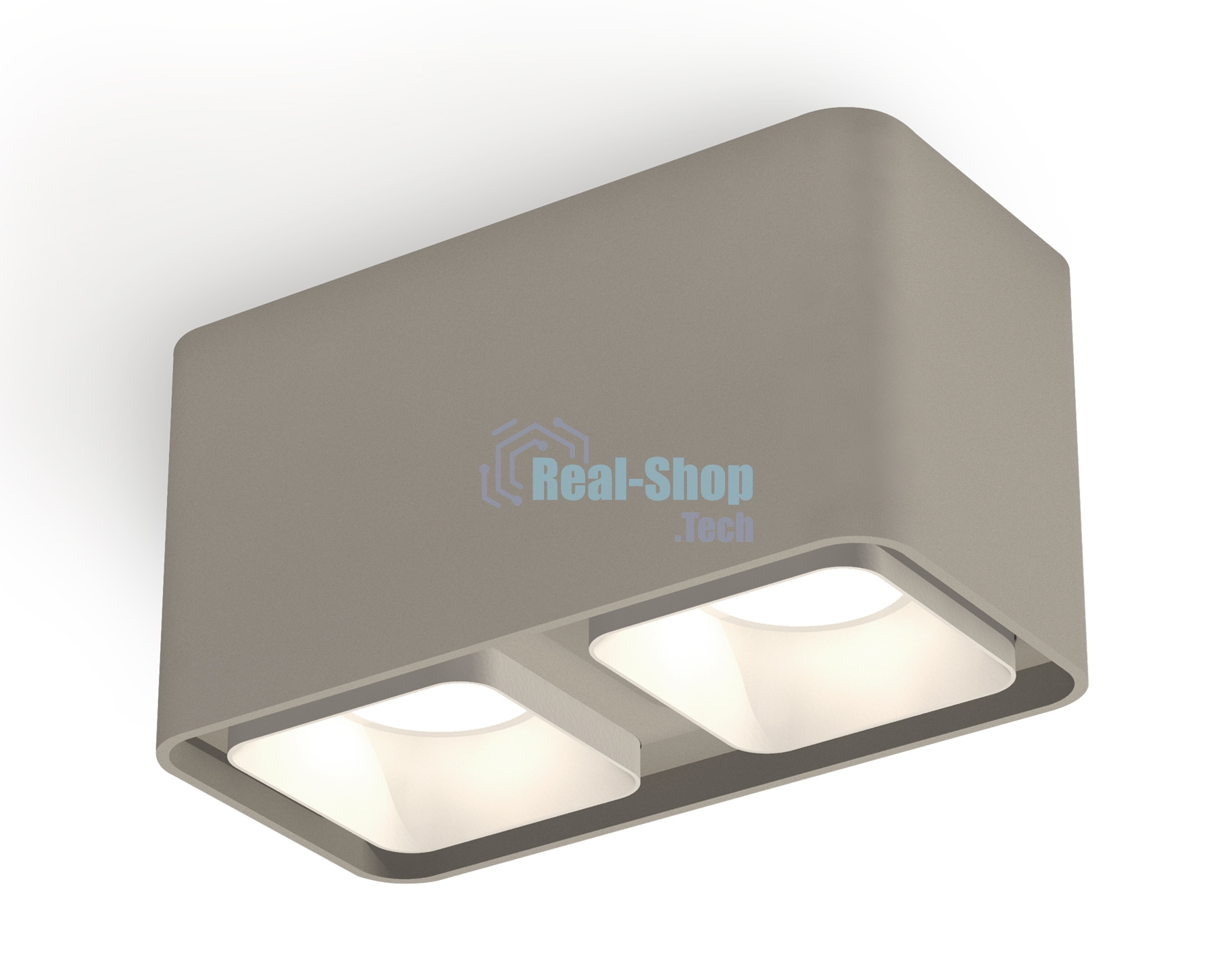 Светильник Ambrella Light XS7852001 SGR/SWH серый песок/белый песок MR16 GU5.3 (C7852, N7701)