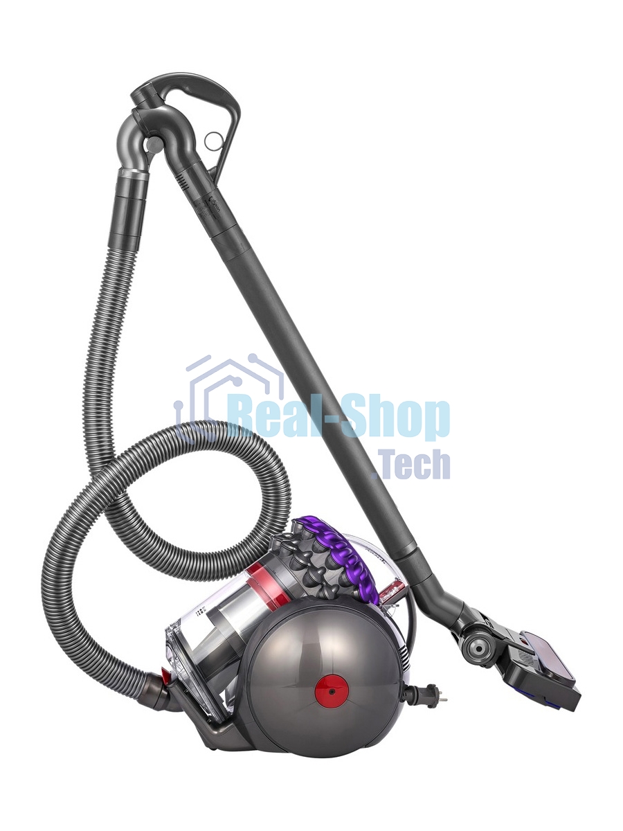 Пылесос Dyson CY28 Parquet 2 серый/фиолетовый, 170/600 Вт, уборка сухая, пылесборник контейнер 1.5 л