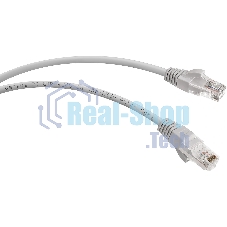 Патч-корд Cabeus PC-UTP-RJ45-Cat.5e-20m-LSZH кат. 5е, неэкр., U/UTP, RJ45/RJ45, LSZH, AWG24 20м, серый