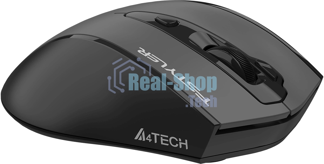 Мышь A4Tech Fstyler FG55S Plus серый оптическая 1200dpi silent беспров. USB