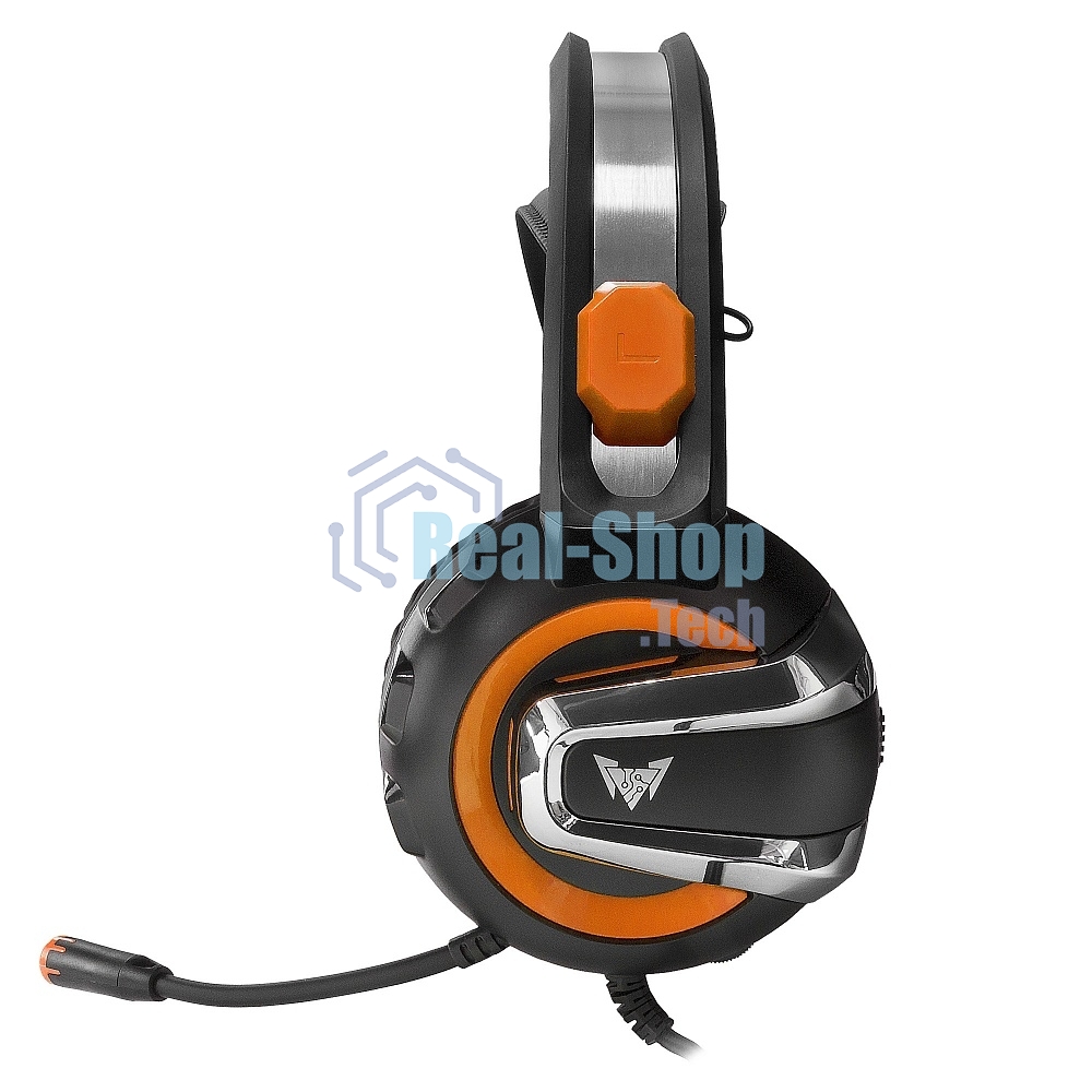 Гарнитура проводная игровая CROWN CMGH-3003 Black&orange