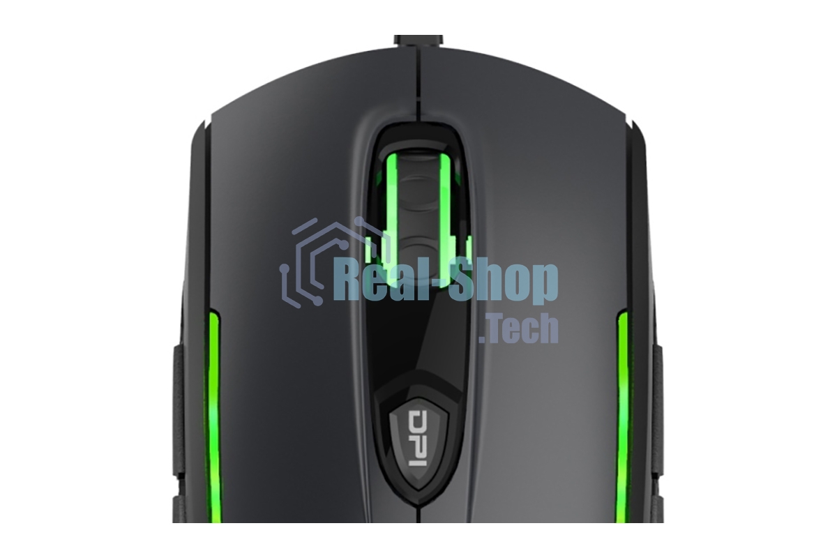 Мышь проводная Harper Gaming Kickback GM-P05 черный, 10000 dpi, USB, кнопки - 8
