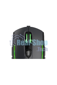 Мышь проводная Harper Gaming Kickback GM-P05 черный, 10000 dpi, USB, кнопки - 8