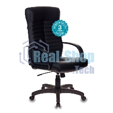 Кресло Бюрократ KB-10LITE/BLACK черный, экокожа