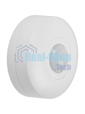 Датчик движения ДД 025 белый, 1200Вт, 360 гр.,6М,IP20,IEK IEK LDD11-025-1200-001