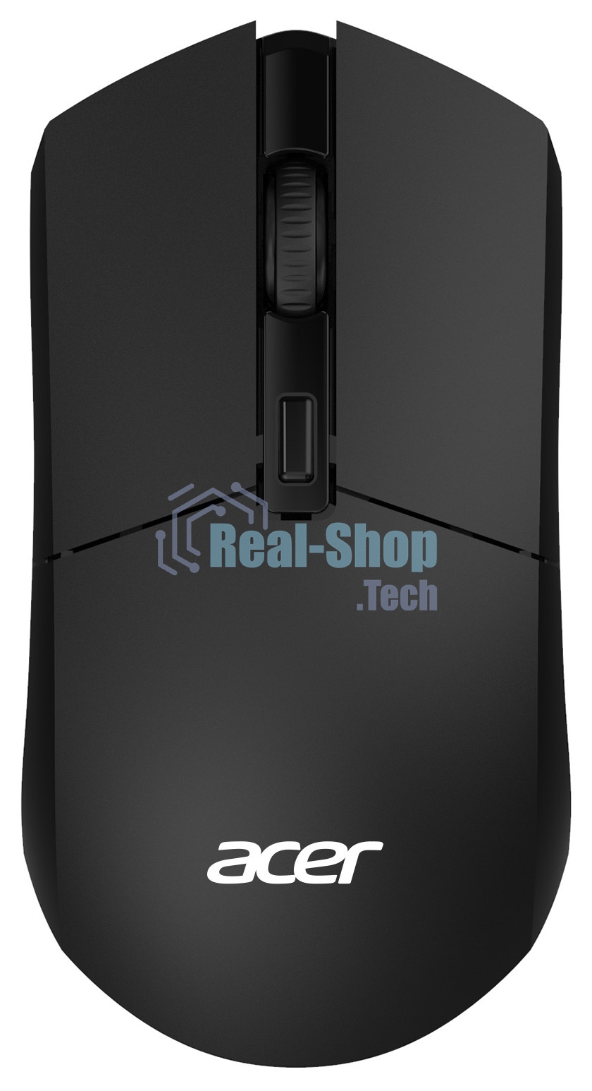 Комплект клавиатура + мышь Acer OKR120 клав:черный мышь:черный USB беспроводная Multimedia