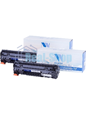 Картридж NVP совместимый NV-737-SET2 для Canon i-Sensys 210 211/ 212/ 212w/ 216/ 216n/ 217/ 217w/ 220/ 226/ 226dn/ 229/ 229dw/ 231/ 232w/ 237w/ 244dw/ 247dw/ 249dw (2400k) (2 шт)