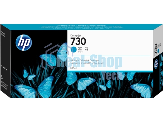 Картридж струйный HP 730 300мл голубой Ink Cartridge
