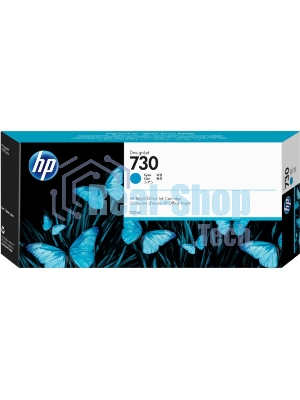 Картридж струйный HP 730 300мл голубой Ink Cartridge