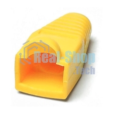 Изолирующий колпачок Hyperline BOOT-YL-10 для Разъемов RJ-45, желтый (10 шт.)