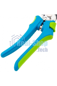 Секатор с наковальней Palisad LUXE 60484 обрезиненные рукоятки