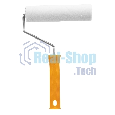 Валик в сборе Matrix велюр, 180 мм, ворс 4 мм, D 36 мм, D ручки 6 мм