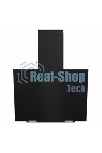 Вытяжка наклонная Indesit INHV 6FLM BL черный, 60 см, 408 куб. м/ч, 56 дБ