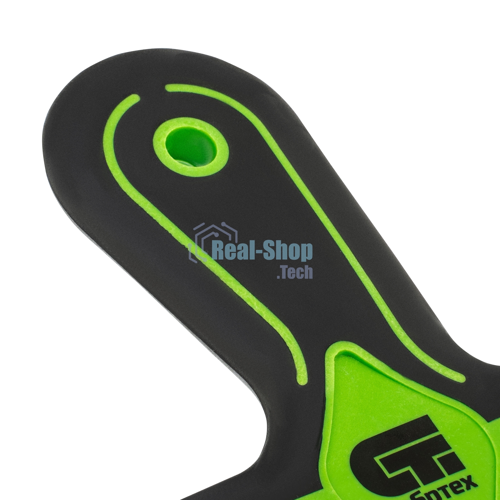 Шпатель фасадный Сибртех, нержавеющая сталь 420S45, 200 мм, 2-компонентная ручка