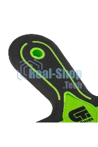 Шпатель фасадный Сибртех, нержавеющая сталь 420S45, 200 мм, 2-компонентная ручка