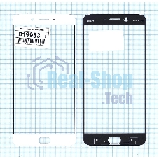 Защитное стекло для Oppo R9s Plus белый