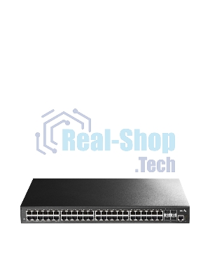 Коммутатор Cudy GS5048S4, 48×1 Гбит/с + 4×10 Гбит/с SFP+