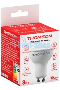 Лампа светодиодная Hiper THOMSON LED MR16 8W 670Lm GU10 4000K TH-B2054
