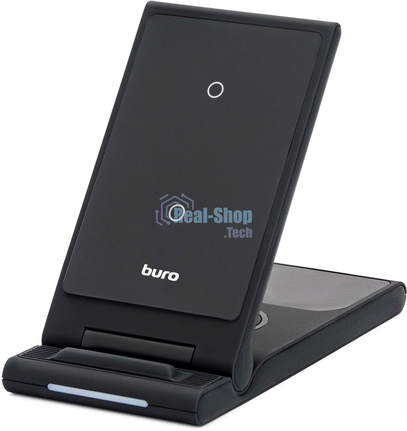 Беспроводное зарядное устройство Buro CWC-QC5 15W 3A (QI) USB-C универсальное черный