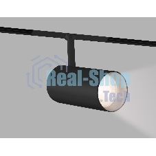 Трековый акцентный светильник Ambrella light GL4435 BK черный IP20 20W 3CCT 3000-6000K SMART 48V 24° D65*140