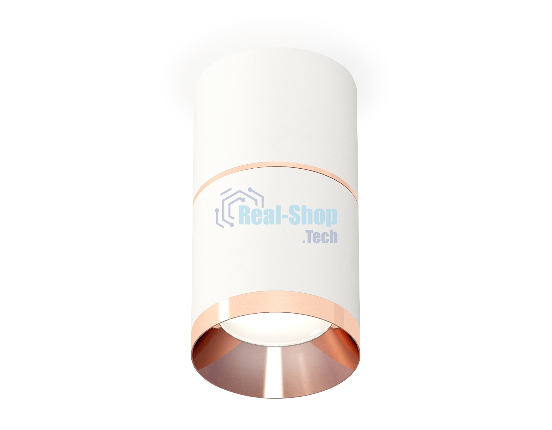 Светильник Ambrella Light XS7401221 SWH/PPG белый песок/золото розовое полированное MR16 GU5.3 (C7401, A2073, C7401, N7035)