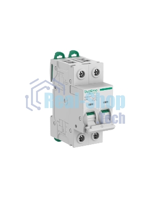 Автоматический выключатель Systeme Electric S9F22216 Systeme9 C 16A 2P 6kA 400В