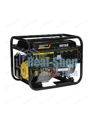 Электрогенератор бензиновый Huter DY8000LX, 7 кВт, 81 дБ, 76 кг