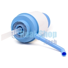 Помпа для 19л бутыли Aqua Work Дельфин Квик механический голубой/белый