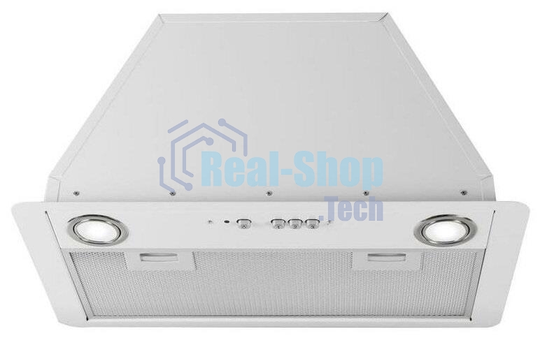 Вытяжка встраиваемая Elikor Flat 72П-650-К3Д белый, 72 см, 650 куб. м/ч, 56 дБ