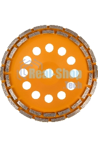 Чашка алмазная зачистная 230мм двухрядная Вихрь 73/10/3/8